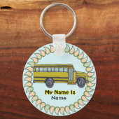 Porte-clés d'autobus scolaire (Recto)