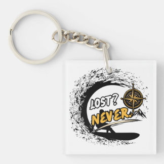 Porte-clés d'aventure Never Lost