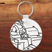 Porte-clés davholle dehors to stud (Recto)