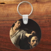 Porte-clés David avec le chef de Goliath, Caravaggio (Recto)