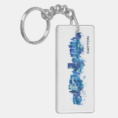 Porte-clés Dayton Ohio Skyline Blue (Devant gauche)