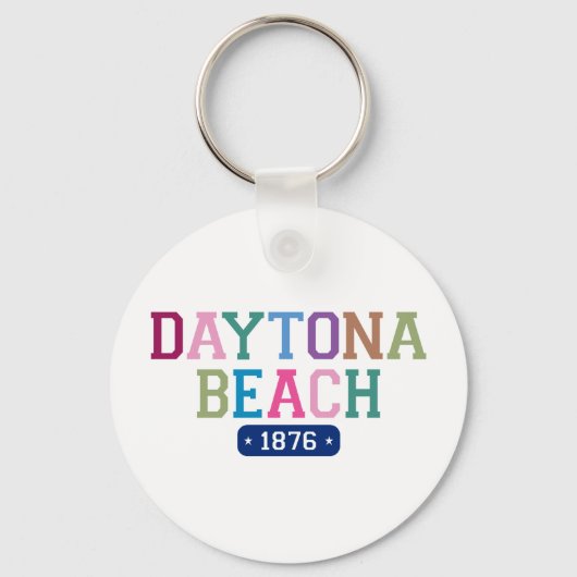 Porte-clés Daytona Beach 1876 (Recto)