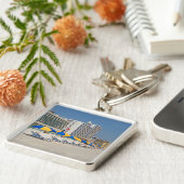 Porte-clés Daytona Beach Floride Paysage (Côté)