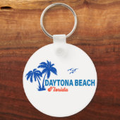 Porte-clés Daytona Beach Floride Vacances d'été 60s (Verso)
