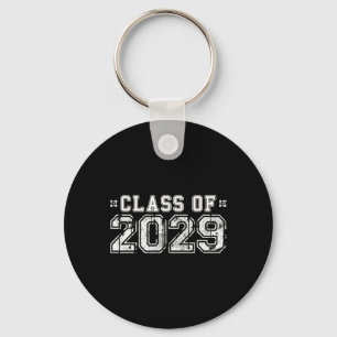 Porte-clés De 2029 - Année d'obtention du diplôme Cadeau seni