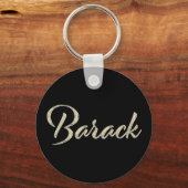 Porte-clés de Barack Whitegold Button (Recto)