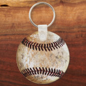 Porte-clés de baseball bon marché avec votre texte (Verso)