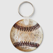 Porte-clés de baseball bon marché avec votre texte (Verso)