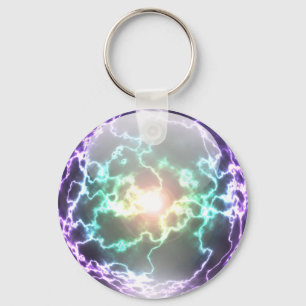 Porte-clés de boule de foudre