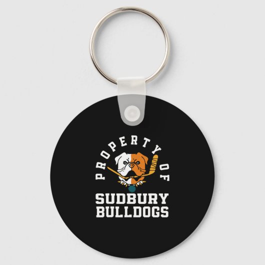 Porte-clés De Bulldog de Sudbury Fun 1 (Recto)