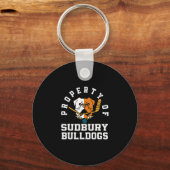 Porte-clés De Bulldog de Sudbury Fun 1 (Recto)