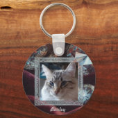 Porte-clés de Cat personnalisable (Verso)