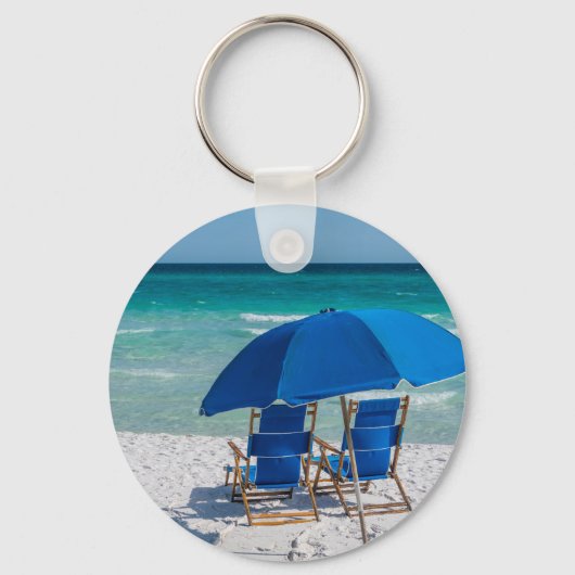 Porte-clés de chaises et de parasol Destin Floride (Recto)