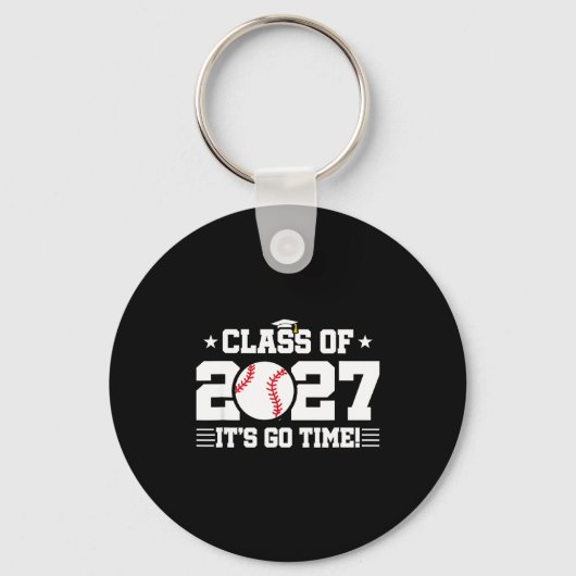 Porte-clés De Chemise Dos École 2027 Baseball 2027 (Recto)