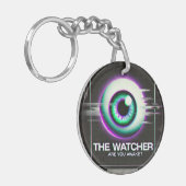 Porte-clés 🔑 🔑 de clavier Weirdcore "The Watcher" (Devant gauche)