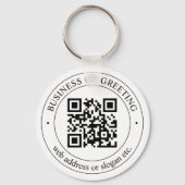 Porte-clés de code QR téléchargé (Recto)