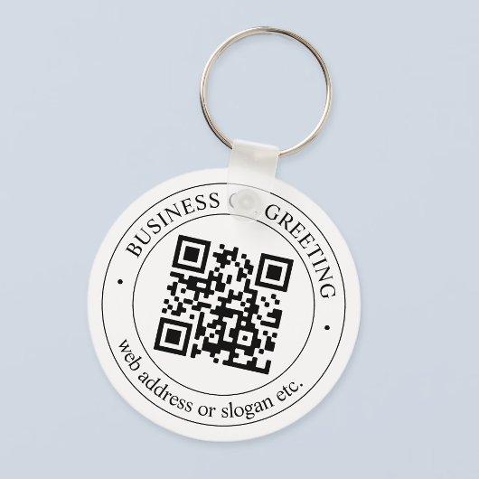 Porte-clés de code QR téléchargé