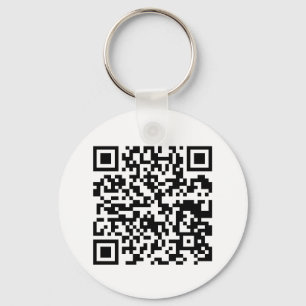 Porte-clés de conception de code QR