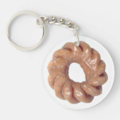 Porte-clés de donut glacé (Devant)