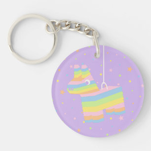 Porte-clés de fête d'anniversaire Pinata