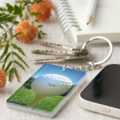 Porte-clés de golf On The Tee (Devant droit)