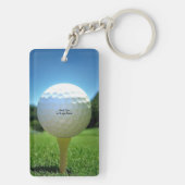 Porte-clés de golf On The Tee (Dos)
