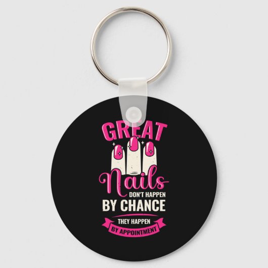 Porte-clés De Grands Nails Se Produisent Par Nomination (Recto)