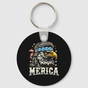 Porte-clés De Juillet Patriotic Funny Eagle Juillet 4 Usa Mer