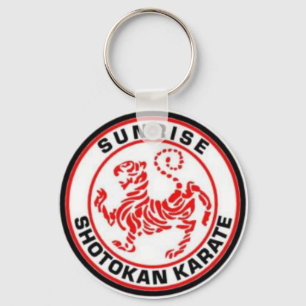 Porte-clés de karaté de Shotokan de lever de