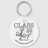 Porte-clés de la classe de majorettes 2027 (Recto)