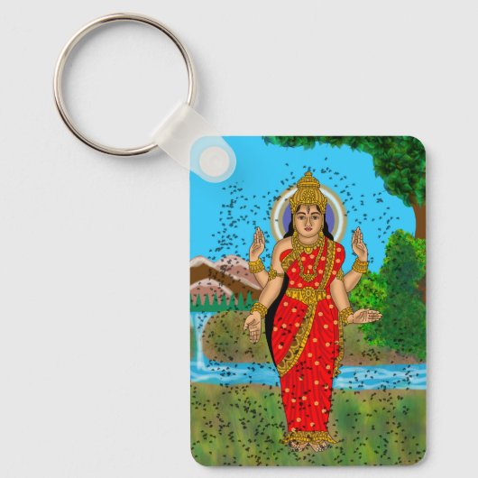 Porte-clés de la déesse Bhramari (Recto)