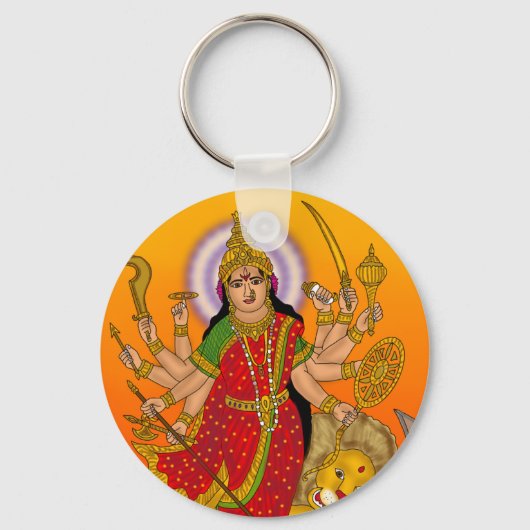 Porte-clés de la déesse Durga (Recto)