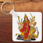 Porte-clés de la déesse Durga (Recto)