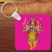 Porte-clés de la déesse Durga (Recto)