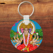 Porte-clés de la déesse Gayatri (Recto)