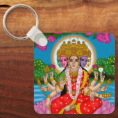 Porte-clés de la déesse Gayatri (Recto)