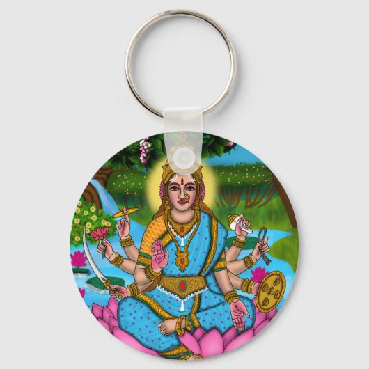 Porte-clés de la déesse Lakshmi (Recto)