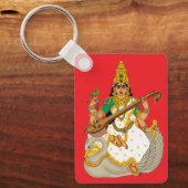 Porte-clés de la déesse Saraswati (Recto)