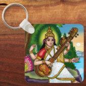Porte-clés de la déesse Saraswati (Recto)