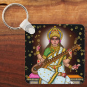 Porte-clés de la déesse Saraswati (Recto)