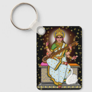Porte-clés de la déesse Saraswati