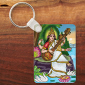Porte-clés de la déesse Saraswati (Recto)