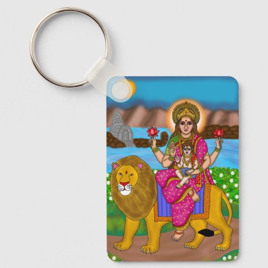 Porte-clés de la déesse Skandamata (Recto)