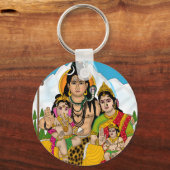 Porte-clés de la famille Shiva (Recto)