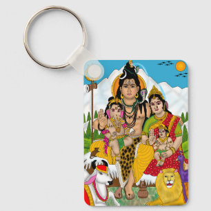 Porte-clés de la famille Shiva