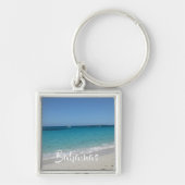Porte-clés de la plage des Bahamas (Devant)