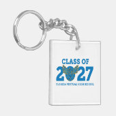 Porte-clés de la promotion 2027 de Florida Virtual (Devant gauche)