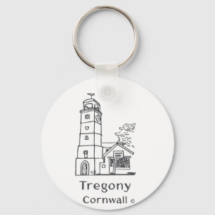 Porte-clés de la tour de l'horloge de Tregony