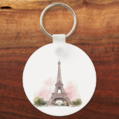 Porte-clés de la Tour Eiffel de Paris (Recto)