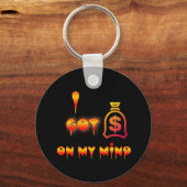 Porte-clés De l'argent dans mon esprit (Recto)